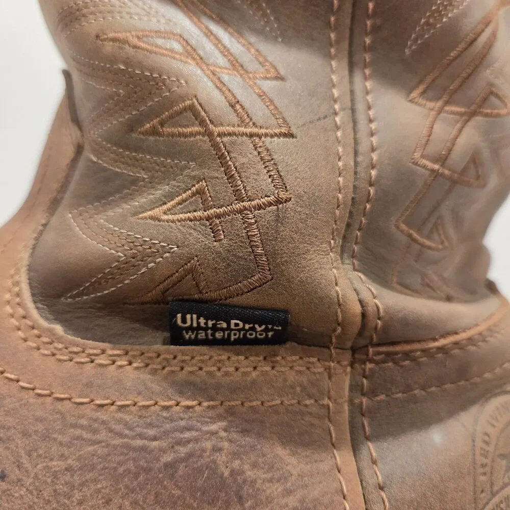 Irish Setter Marshall Red Wing 83912 Boots Mens 10.5 D Waterproof Steel Toe Work - Picture 6 of 14